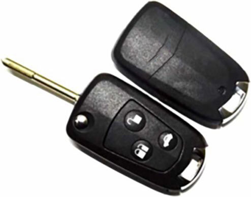 Foldable Car Key Shell with Blade without Buttons Piggy bank for Ford