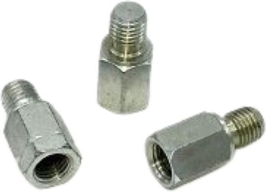 Nikme Motorradadapter 2Stück Silber