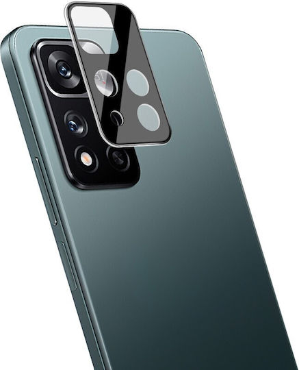Προστασία Κάμερας Tempered Glass Μαύρο για το Xiaomi Redmi Note 11 Pro+ 5G.