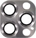 Lens Protector Camera Protection Metal Frame Silver for the iPhone 14 Pro / 14 Pro Max