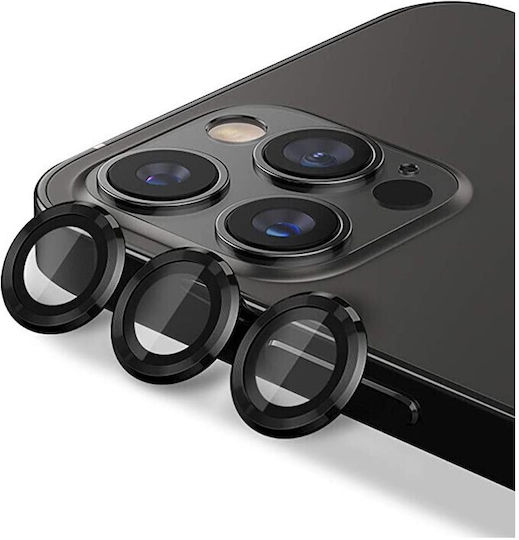 Kameraschutz Metallrahmen Black für das iPhone 12 Pro Max