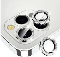 Протектор за камера Метална рамка Сребрист за iPhone 14 Pro / 14 Pro Max - iPhone 14 Про / 14 Про Макс