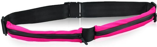 Sport Hüfttasche Gürtel Zwei Taschen Hsk-24 Rosa