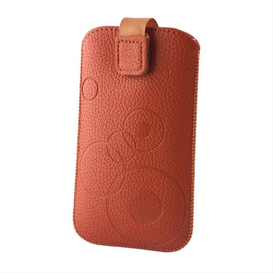 Husă Universală Greengo Slim Up Vinci Premium XL S5830 Maro