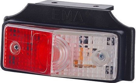 LKW-Volumenleuchten Weiß-Rot Funktion Lampen 12 24 V 1 Stück