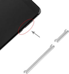 Power Button Volume Control Button Xiaomi Mi 6 Ασημί