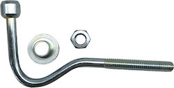 Honda Astra Supra Nikme Nickel Chrome Footrest Hook Honda Astra Supra Nikme Nickel Chrome Footrest Hook
