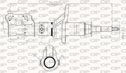Open Parts Абсорбатор На Удари 1 Брой
