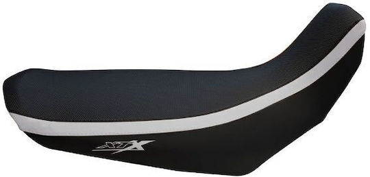 Moto.k D323 Black White Seat Cover Yamaha Xt 660x