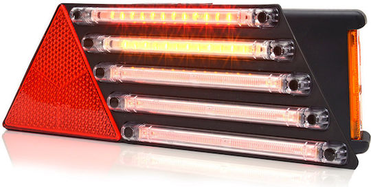 WAS LED Car Towing & Trailer Light with Screws 12 / 24V 1pc