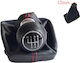 Leather Luxe Shift Knob with Bubble Universal 1996-2003 Black
