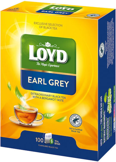 Loyd Earl Grey Tea Double Chamber 100 Bags