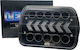 LED Jeep Wrangler / Cherokee Suzuki Jimny 12 / 24V 60W 6.5cm με Λευκό Φωτισμό 1τμχ