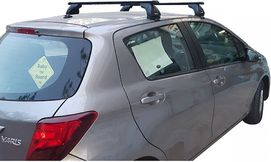 Nordrive Багажници за покрив Метал за Toyota Ярис 2011+ (Комплект с крака)