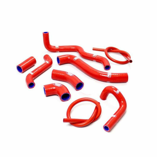 Samco Sport Set Gulere Apă Silicon Apr-18-rd Aprilia Tuareg 660 Abs 22-24 Roșu