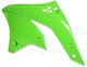 Kawasaki Motorcycle Side Plastic Green 1pcs
