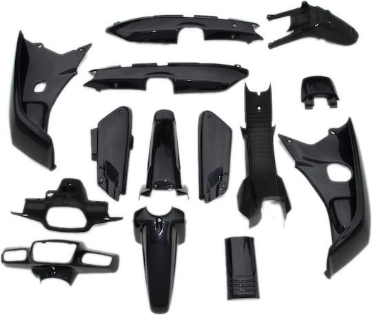 Motorcycle Plastic Set for Honda Astra Dream Black 1pcs