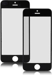 Πρόσοψη Τζαμάκι Υψηλής Ποιότητας Iphone 5 Μαύρο