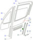 Ford Türdichtung Gummi Ford Transit 4043232