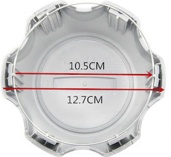 Car Wheel Center Cap Nissan Xterra 2000-2004 Frontier 2000-2002 125mm 1 Piece Zcaps-nissan-51