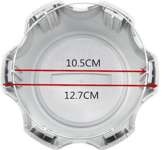 Car Wheel Center Cap Nissan Xterra 2000-2004 Frontier 2000-2002 125mm 1 Piece Zcaps-nissan-51