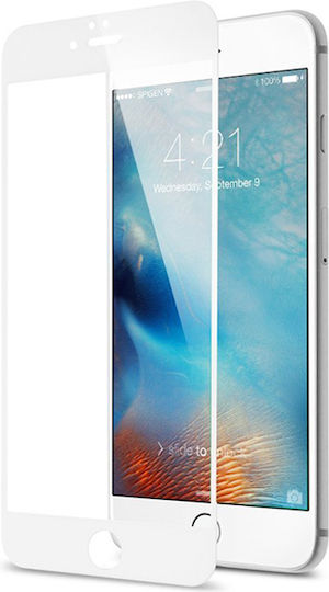 Full Glue Full Face Tempered Glass White (iPhone SE 2022 / 2020 / 8 / 7)