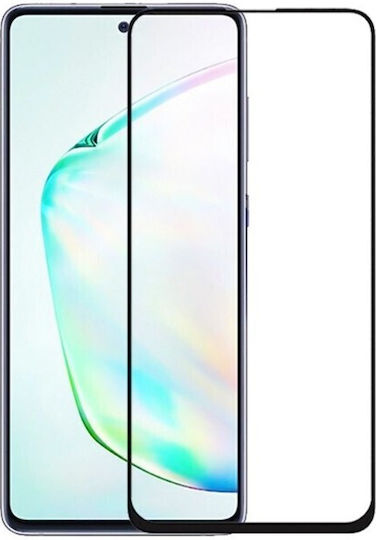 5D Full Face Tempered Glass Black (Samsung (Galaxy Note 10 Lite))