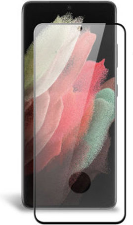 9D Закалено стъкло за цялото лице Черен (Samsung Galaxy S21 Ultra)