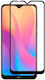 3D Vollflächig gehärtetes Glas Schwarz (Redmi 8Ehre 8A)