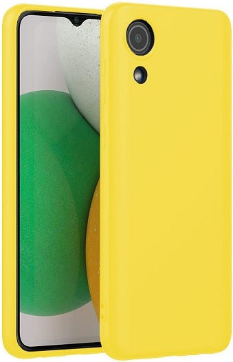 Soft Back Cover Silicone Orange (Galaxy A03)