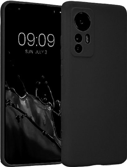 Soft Back Cover Σιλικόνης Μαύρο (Xiaomi 12 Lite)