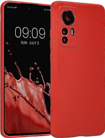 Xiaomi Mi Задна корица Силикон Червен (Xiaomi 12 Lite)