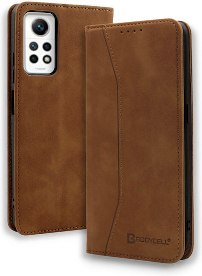 Bodycell Book Synthetic Leather / Leather Brown (Xiaomi 12 ProRealme 12 Pro)