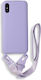 Bodycell Back Cover cu Curea Violet (Redmi 9A / 9ATRealme 9i)