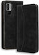 Bodycell Книга Изкуствена кожа / Кожа Черен (Galaxy Note 10OnePlus 10T)