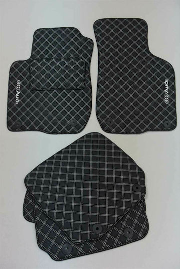 Πατακια Αυτοκινητου Δερματινη Audi A3 S3 1999-2006 Σετ 5 Τμχ