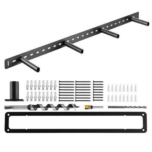 Vevor 1 Pack Shelf Bracket 43 Inch 1092.2 Mm Heavy Duty Floating Shelf Bracket