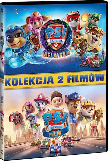Paw Patrol Collection Two Movies 2 Dvds