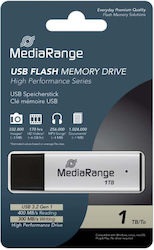 MediaRange 1.0TB USB 3.2 Schwarz MediaRange 1.0TB USB 3.2 Schwarz