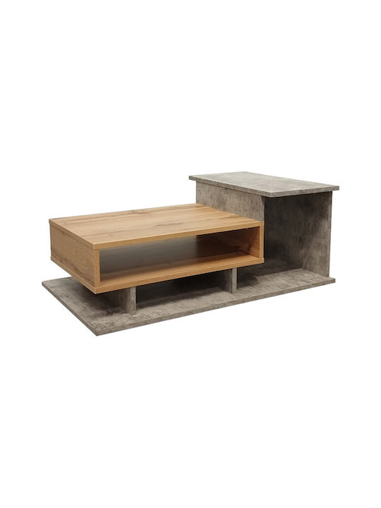 Rectangular Central Coffee Table Nuvele Made of...