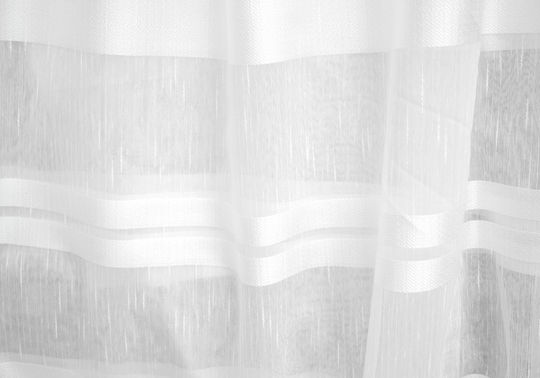Saray Home Curtain With Pencil Pleat White 140x280cm