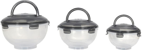 Cook Concept Σετ Δοχεία Φαγητού Μαύρα 3τμχ Cook Concept Σετ Δοχεία Φαγητού Μαύρα 3τμχ