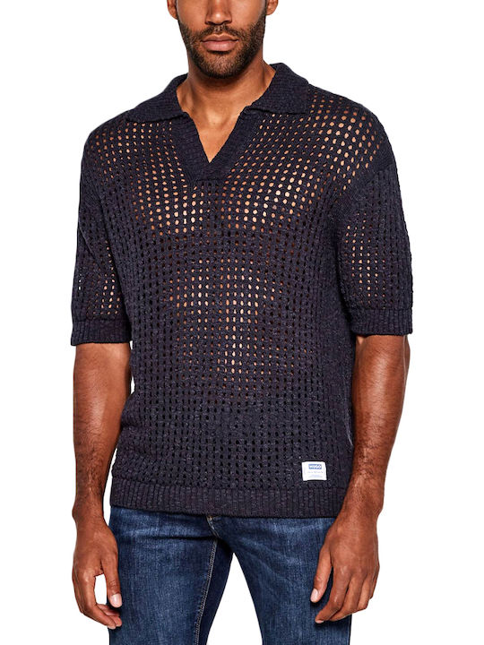 Hugo Strallo Bluse Blue