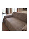 Linea Home Lotus Σετ Ριχτάρια 3τμχ Chenille Μόκα