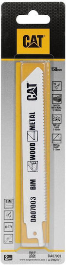 CAT Jig Saw Blade for Metal and Wood 150mm 2pcs 02-3440