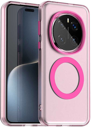 Techsuit Back Cover Πλαστικό / Σιλικόνης Ροζ (Honor Magic7 Pro)