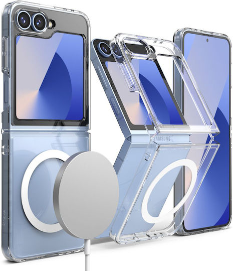 Ringke Fusion Back Cover Σιλικόνης Διάφανο (Galaxy Z Flip7)