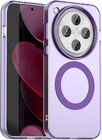 Techsuit Umschlag Rückseite Silikon Lila (Oppo Find X8 Pro)