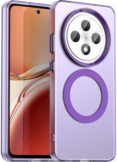 Techsuit Back Cover Σιλικόνης Μωβ (Oppo Reno12 F / FS)