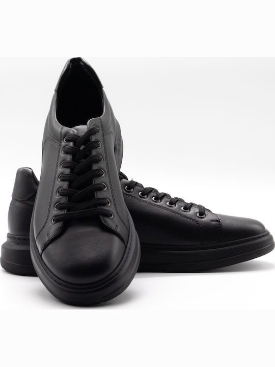 Savas Ανδρικά Ανατομικά Sneakers Μαύρα